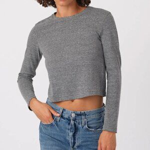 Amo Long Sleeve Babe Grey Tshirt m